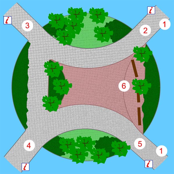 Map of Sheffield Sea Life Centre