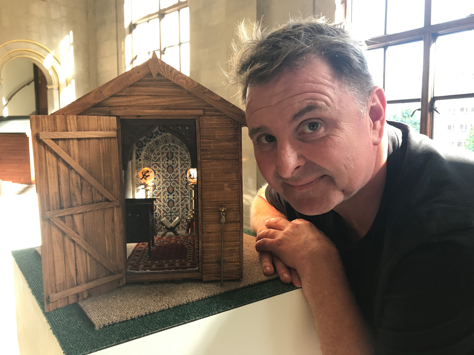 Richard Bartle with Deities At The Bottom Of The Garden