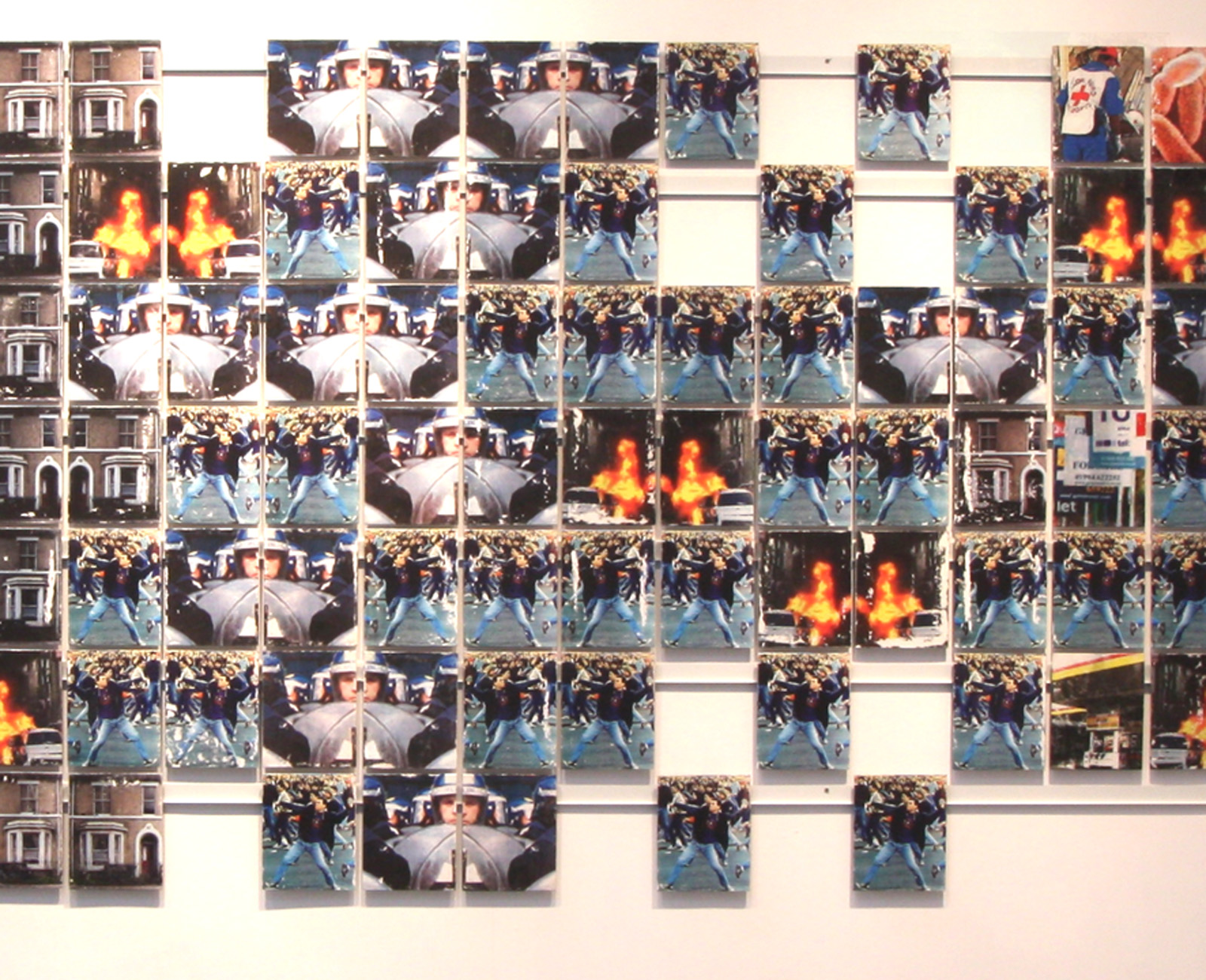 Make Mine a Molotov riot detail by Richard Bartle