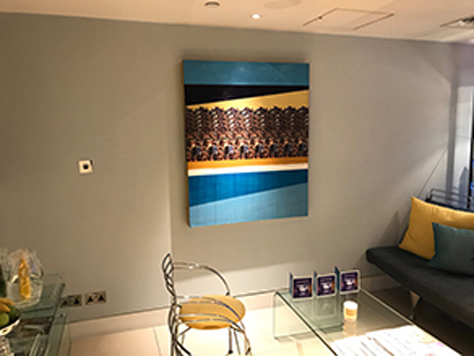 Bathers installed in the health club at One Aldwych