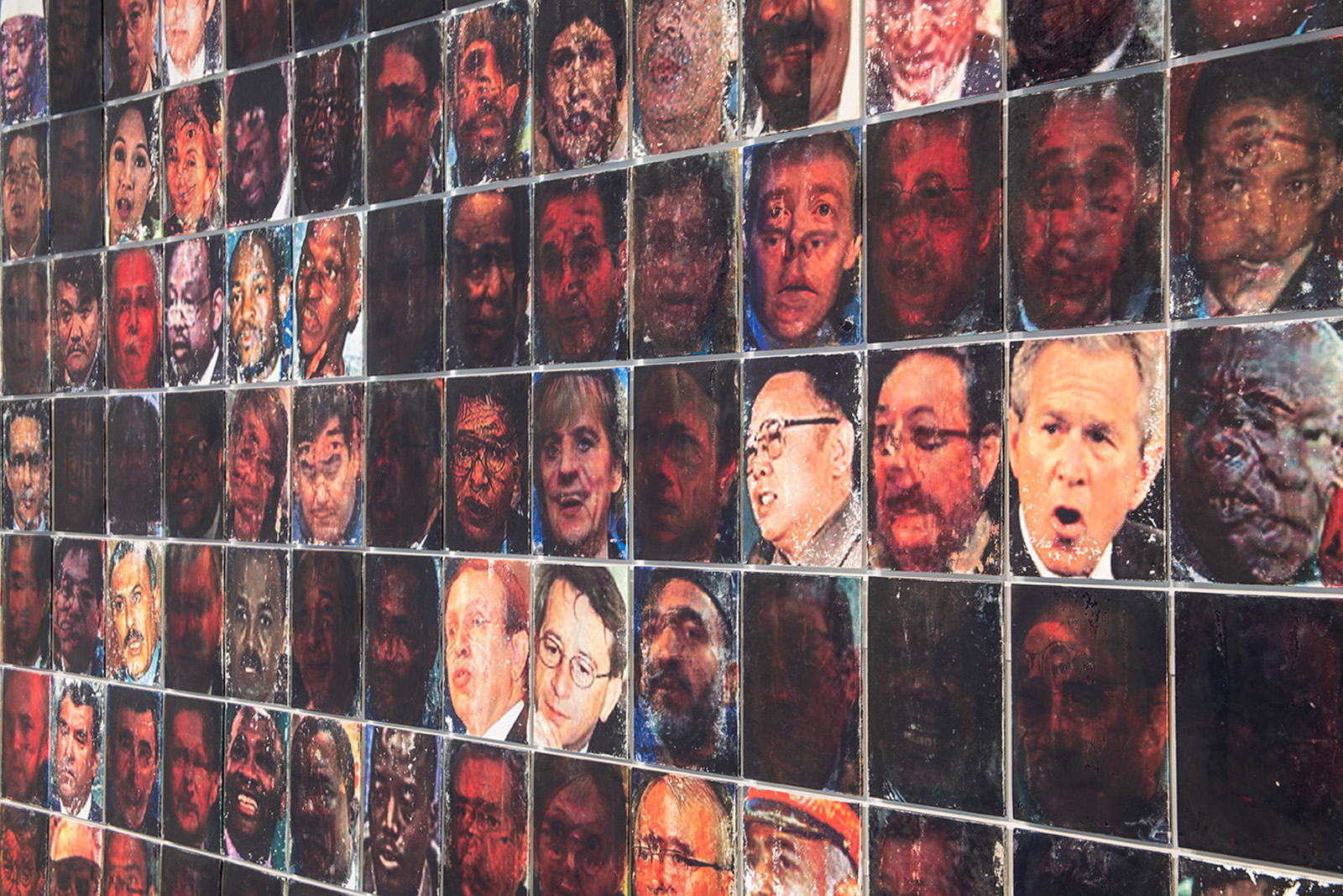 Detail from Powwow by Richard Bartle