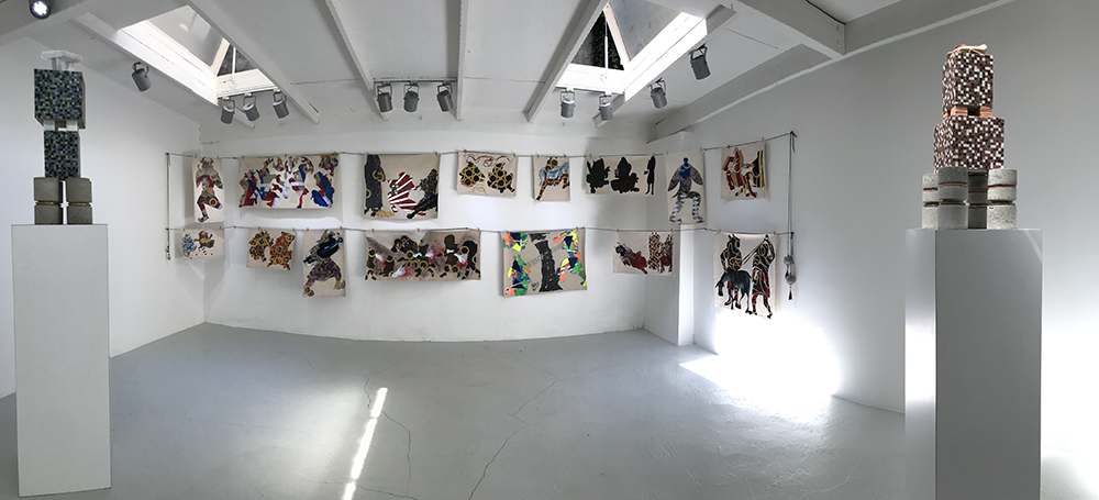 Şeytan Tüyü exhibtion at halka sanat projesi istanbul 2019