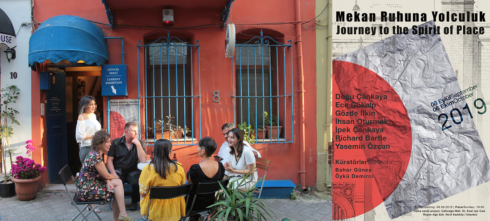 Journey to the Spirit of Place, a group exhibition including Richard Bartle at Halka Sanat Projesi, Istanbul