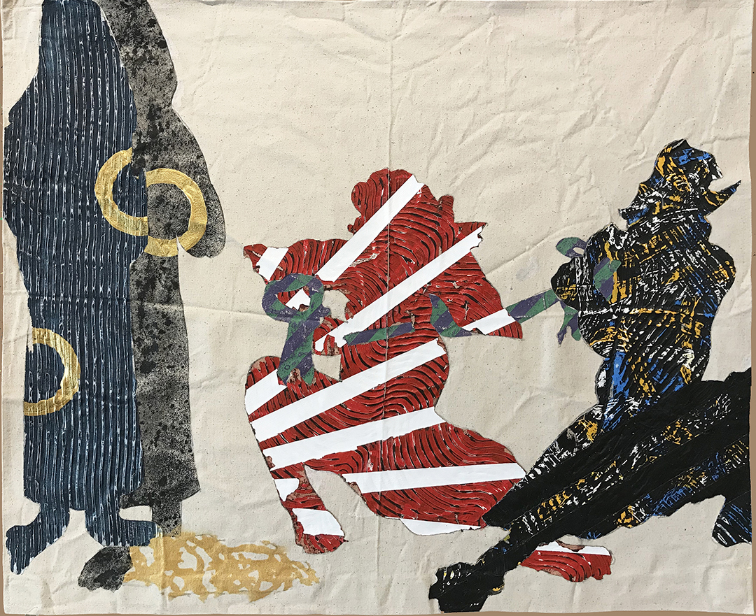 A painting of demons showing strength from Şeytan Tüyü