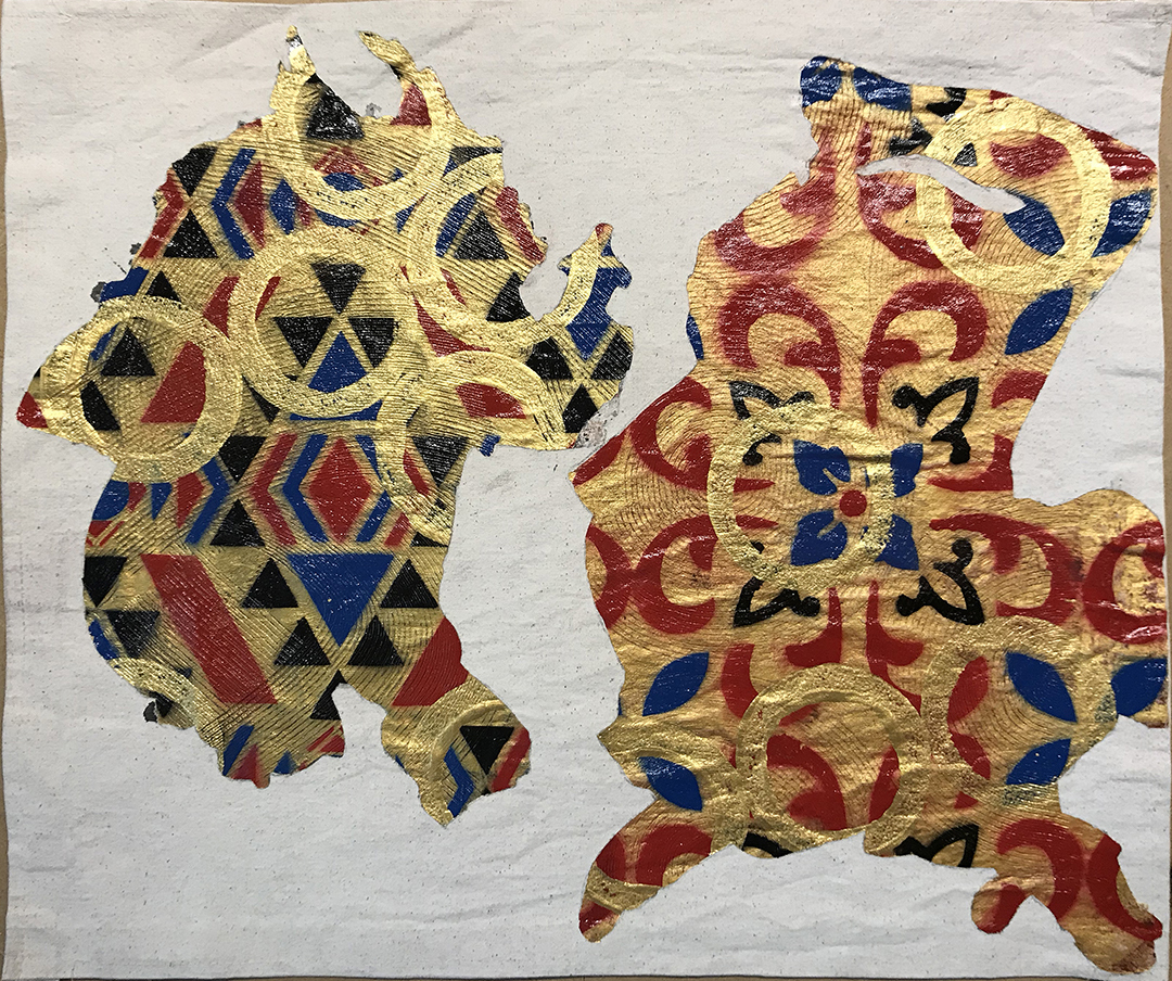 A painting of demons twisting thread from Şeytan Tüyü